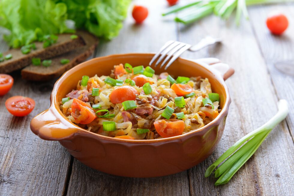 Estofado de verduras