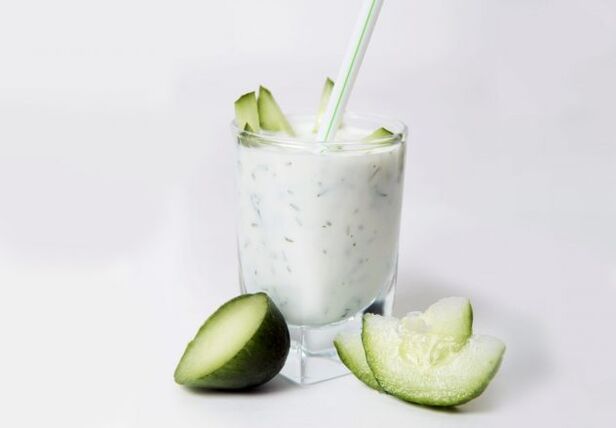 Dieta de pepino y kéfir